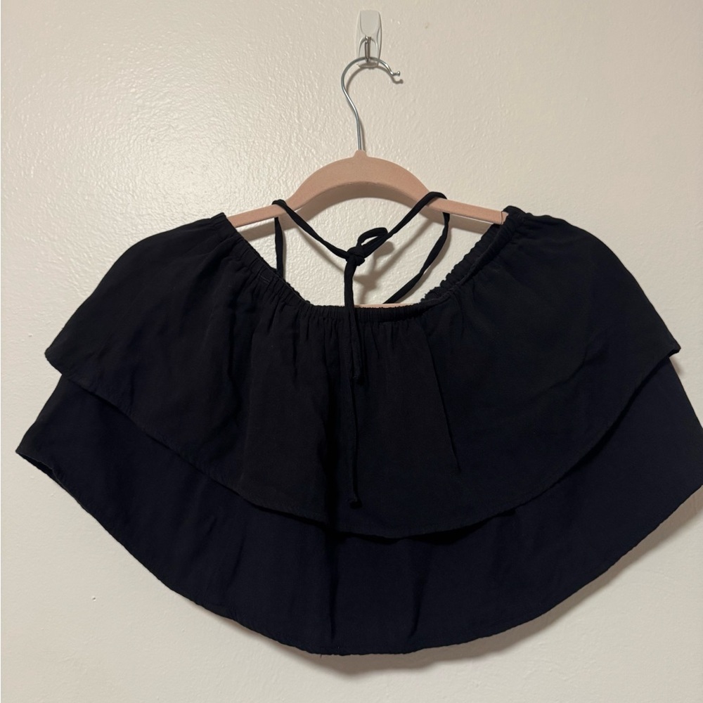 Love Stitch Double Layer Halter Top, S - Picture 3 of 4